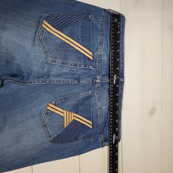 Vintage America Denim Jeans Retro BOOT-Y Style Size 8/29. - Picture 5 of 6